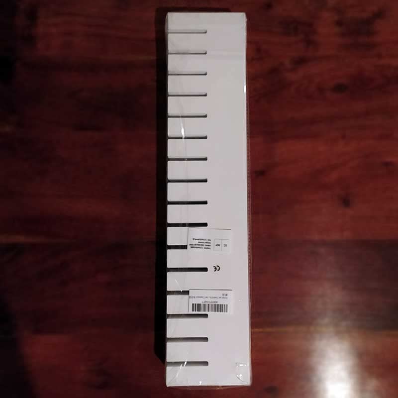 HGYZE Divisori per Cassetti Regolabili organizer 42x9 cm bianco 8 pz