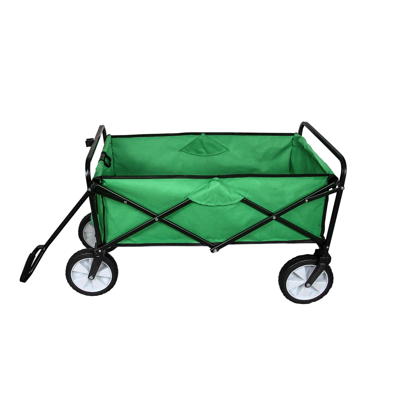 Q-Rax Commercio Artigianato Carrello Pieghevole Verde 70kg