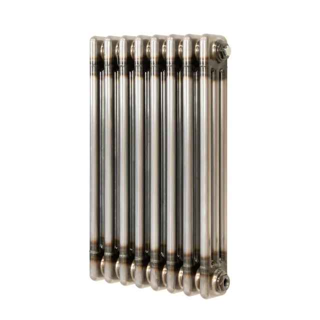 Q-Rax Radiatore 3 Colonne 600x425mm Metallo Grezzo