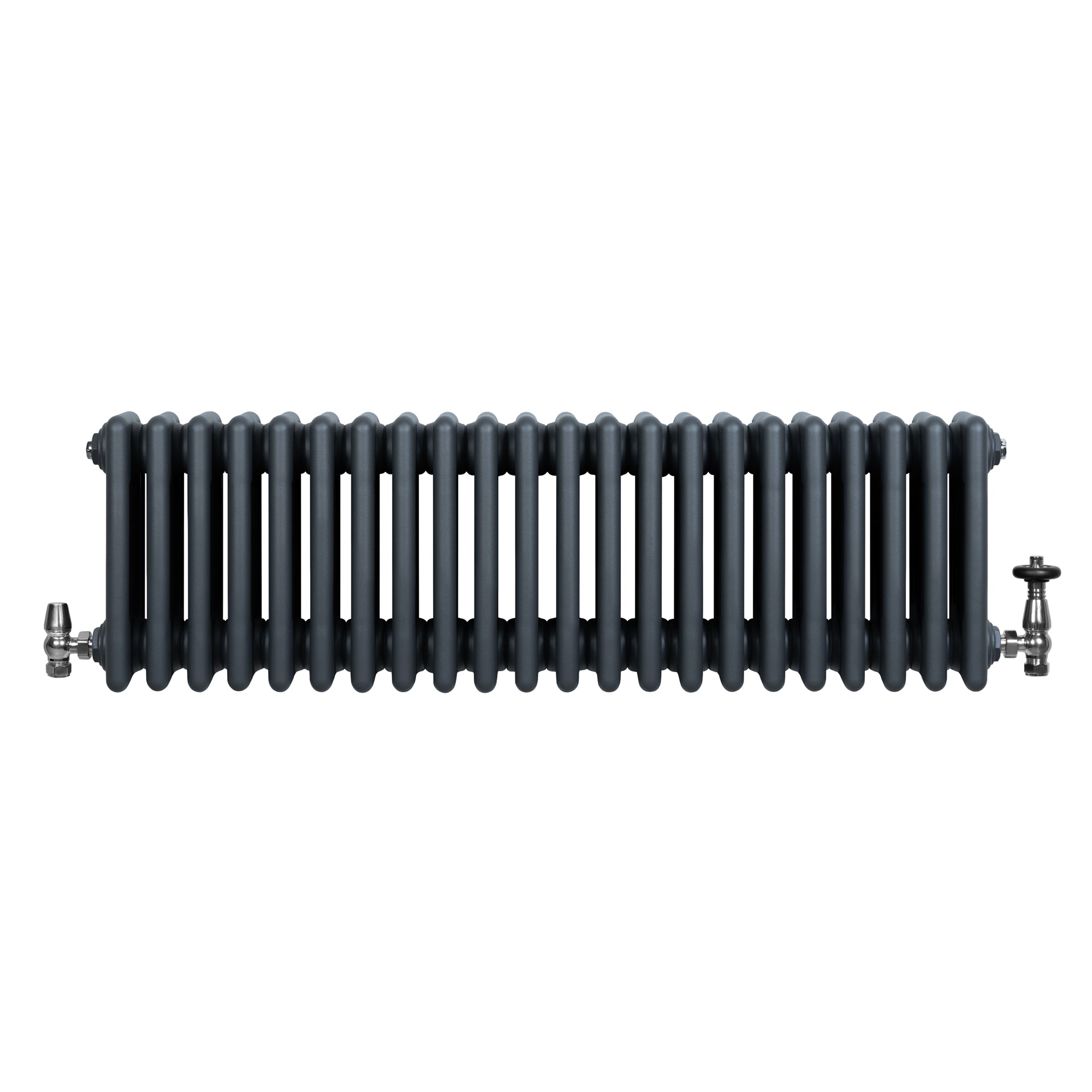 Radiatore Tradizionale 4 colonne acciaio grigio 300x1010