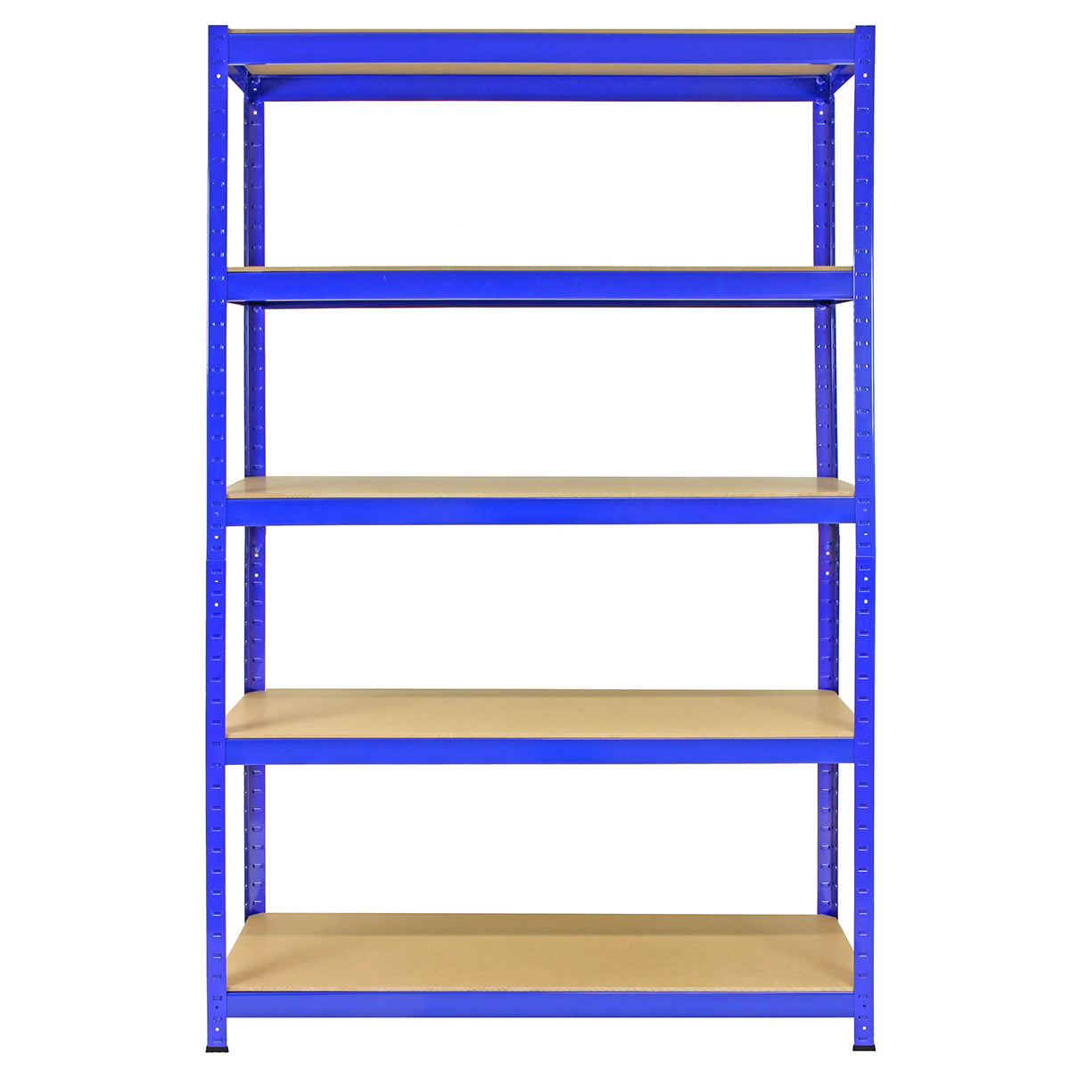 Q-Rax T-Rax Scaffale Acciaio Blu 120cm 5 Ripiani 280kg