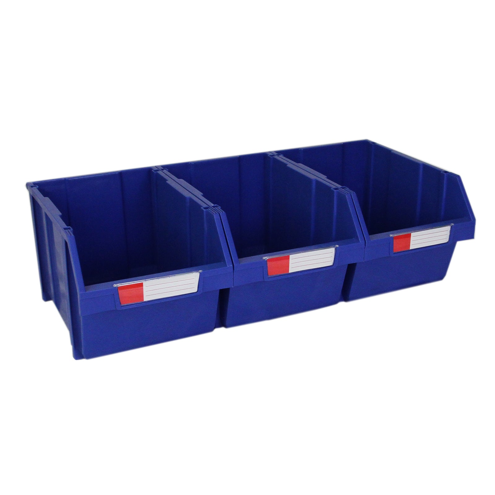Q-Rax Scaffali Garage 12 Contenitori Bocca Lupo Plastica 50 kg