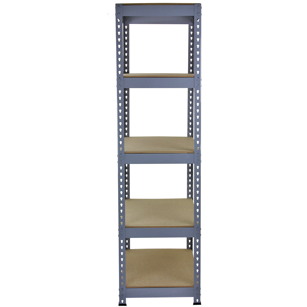 Q-Rax Scaffale Garage Incastro 90x50 Grigio 200 kg