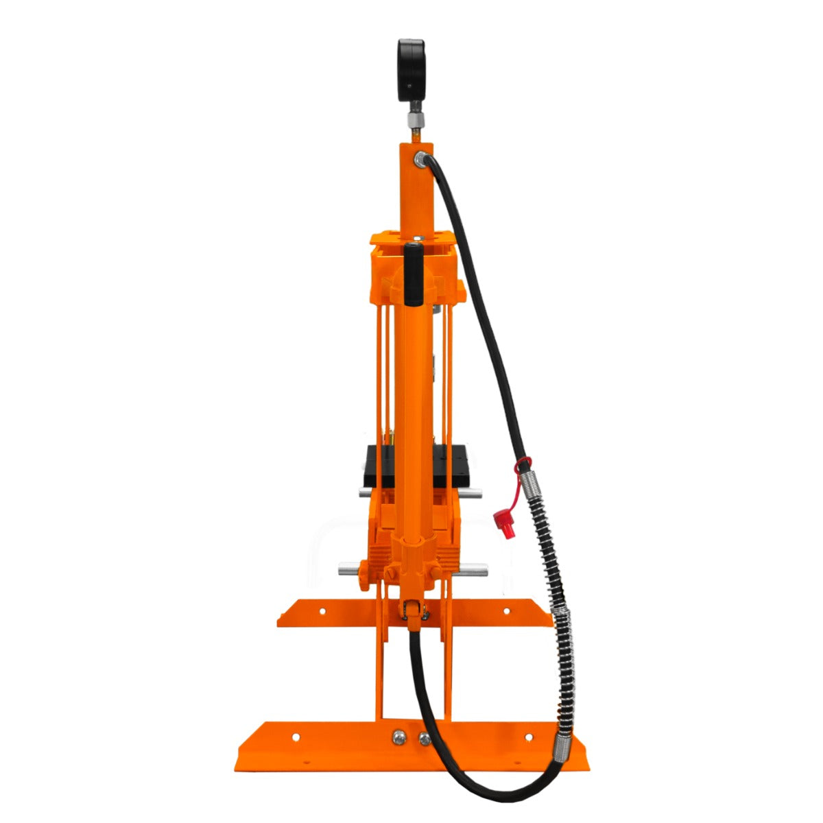 Q-Rax Pressa Idraulica Officina 10 Tonnellate con Manometro
