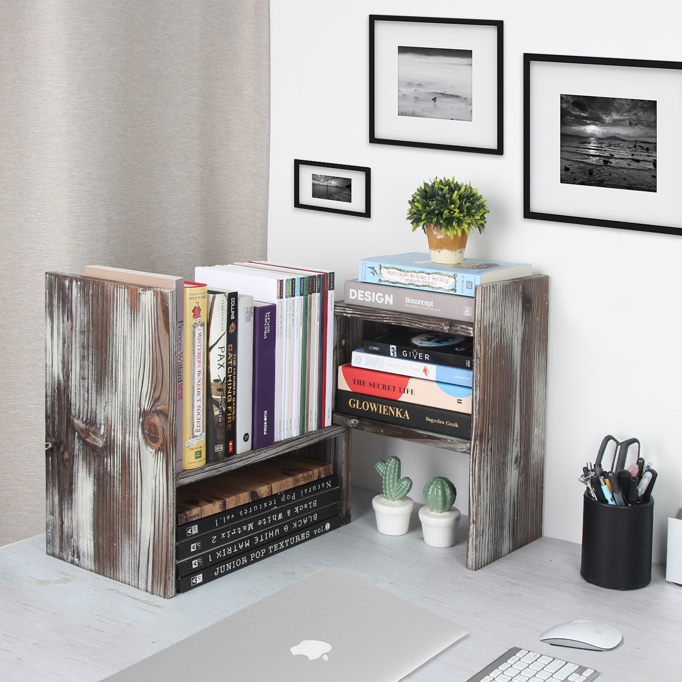 Jackcube Design Home Office Scaffale Scrivania Rustico Regolabile