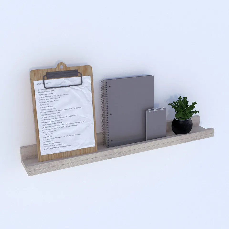 Henor Mensole da parete 90x13x7 cm legno Quercia Stel 10 kg