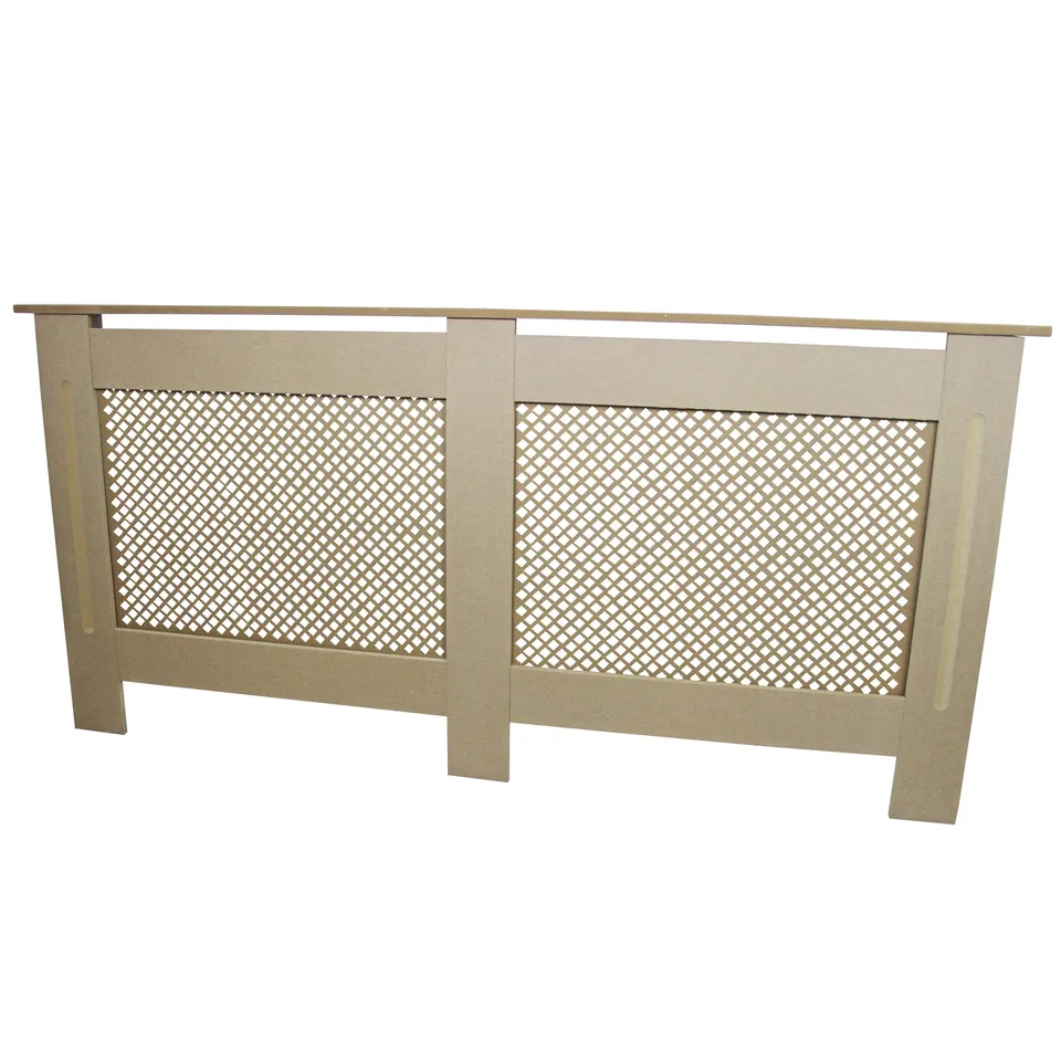 Q-Rax Copritermosifone MDF 1720 mm Griglia Mensola Naturale