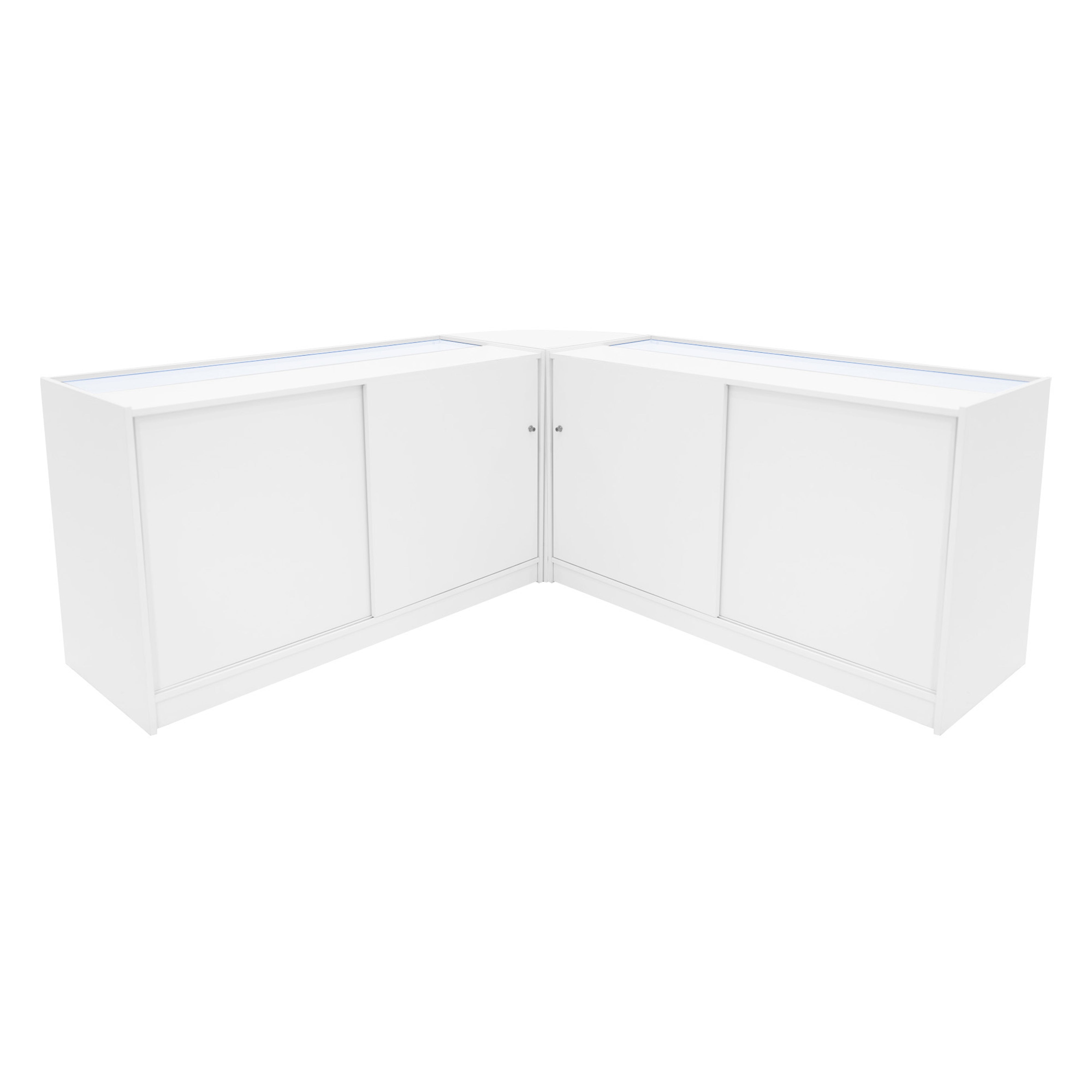 Q-Rax Theseus set banconi LED bianco LM60+2xB1500