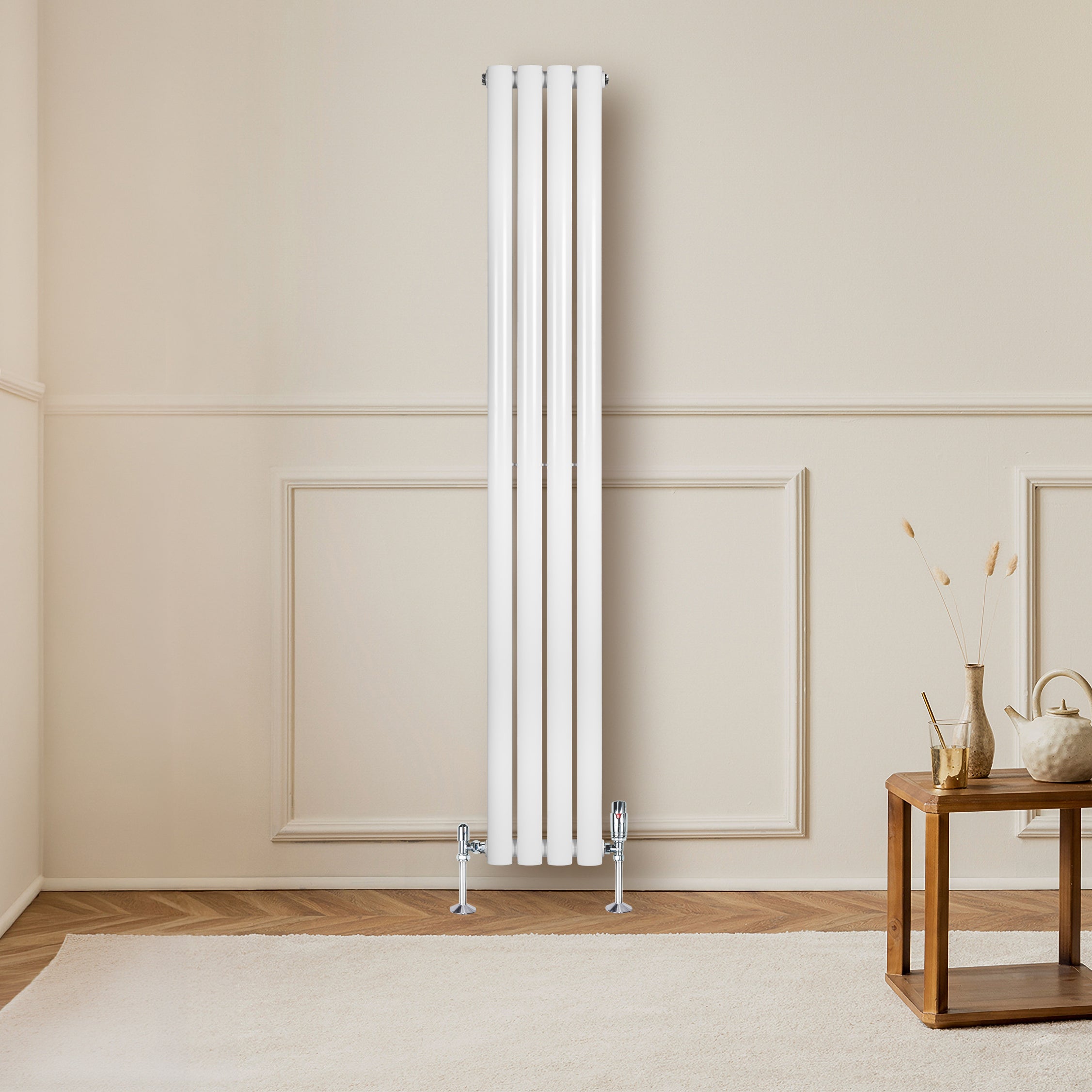 Q-Rax Radiatori Tradizionali 1600x240 radiatore bianco 1919 BTU