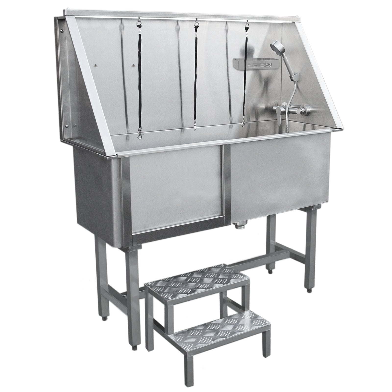Q-Rax Commercio Artigianato Vasca Toelettatura Inox 400 mm