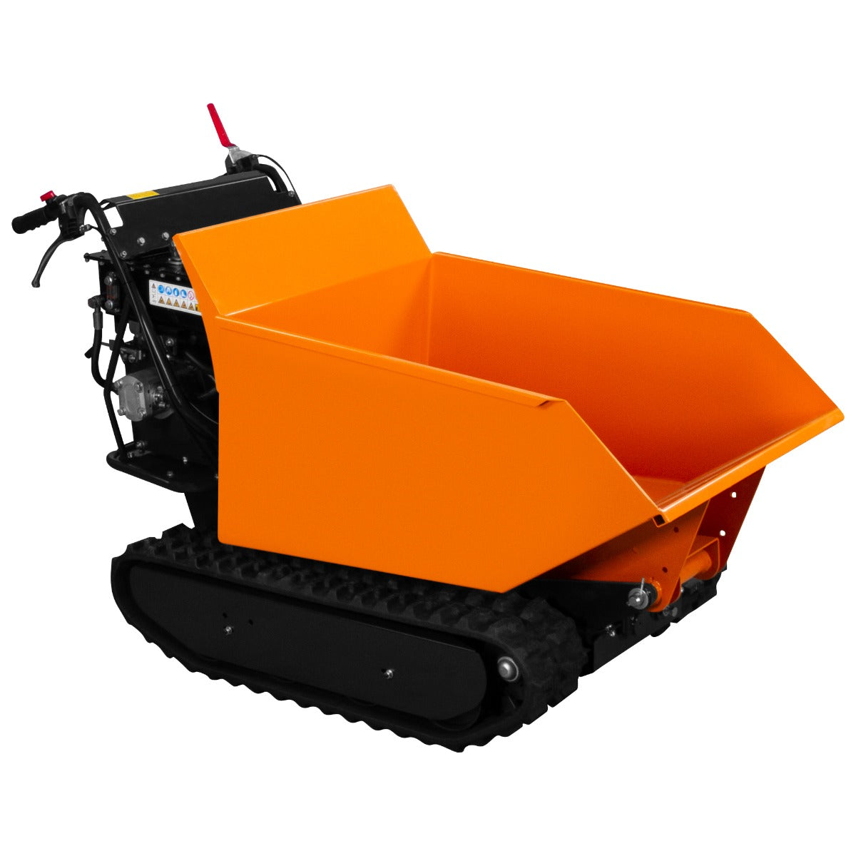 Q-Rax Dumper Cingolato Benzina Cassone Ribaltabile 500kg