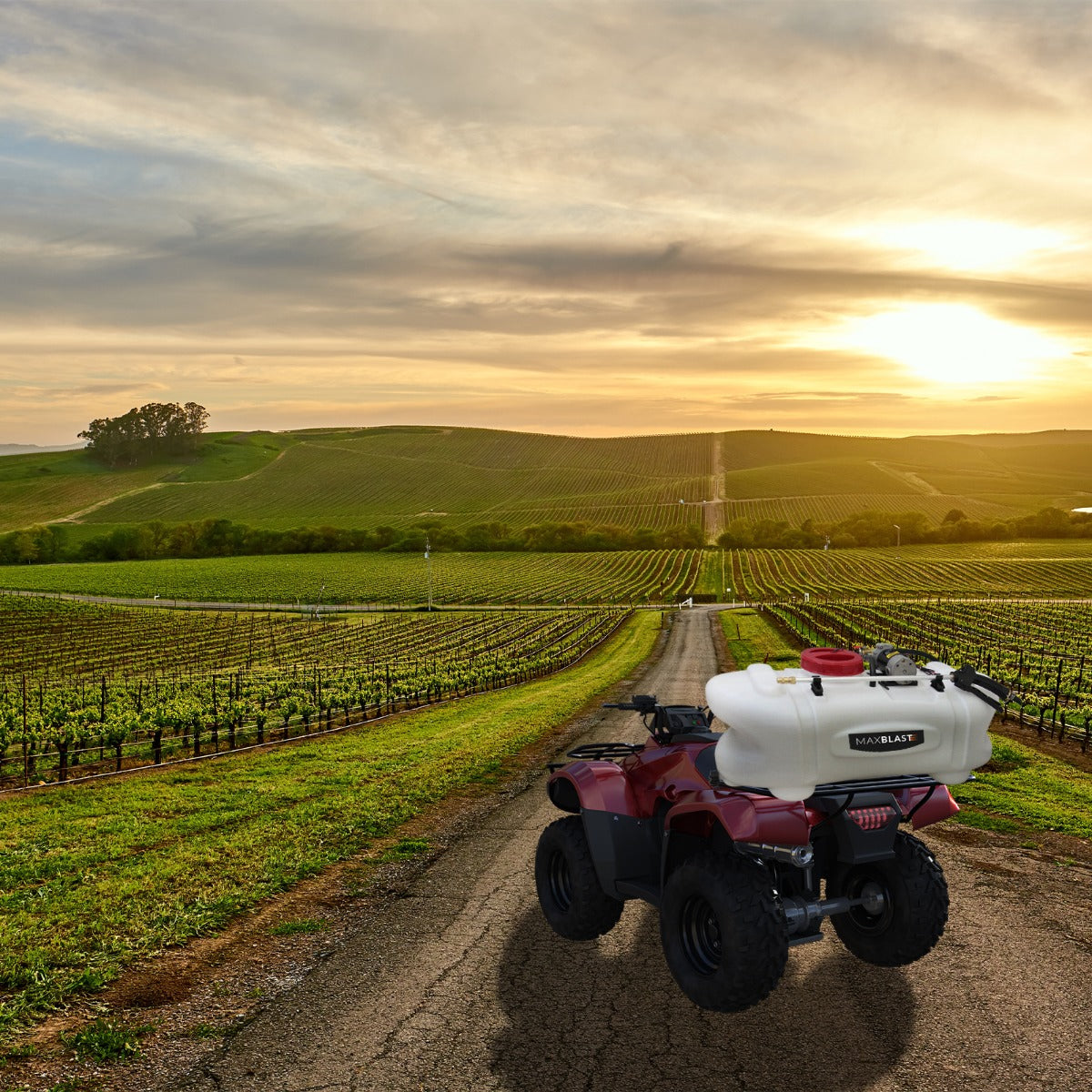 Q-Rax Irroratore Quad ATV 60L 12V 6 Ugelli