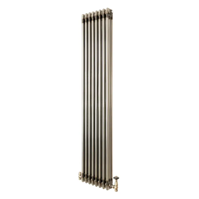 Q-Rax Radiatori Tradizionali 1800x380mm 3 Colonne Metallo Grezzo