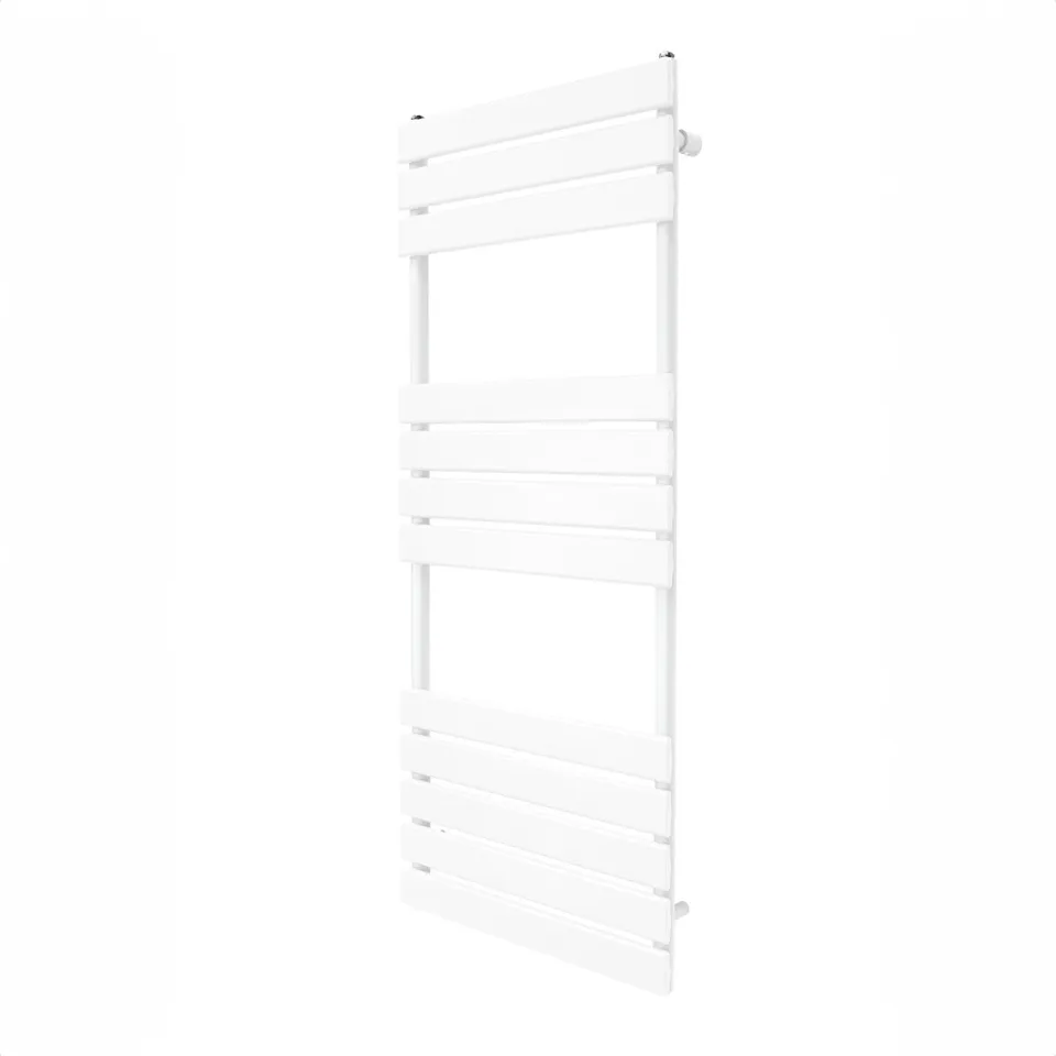 Q-Rax Radiatori per Asciugamani 1200x450 Scaldasalviette Bianco Acciaio