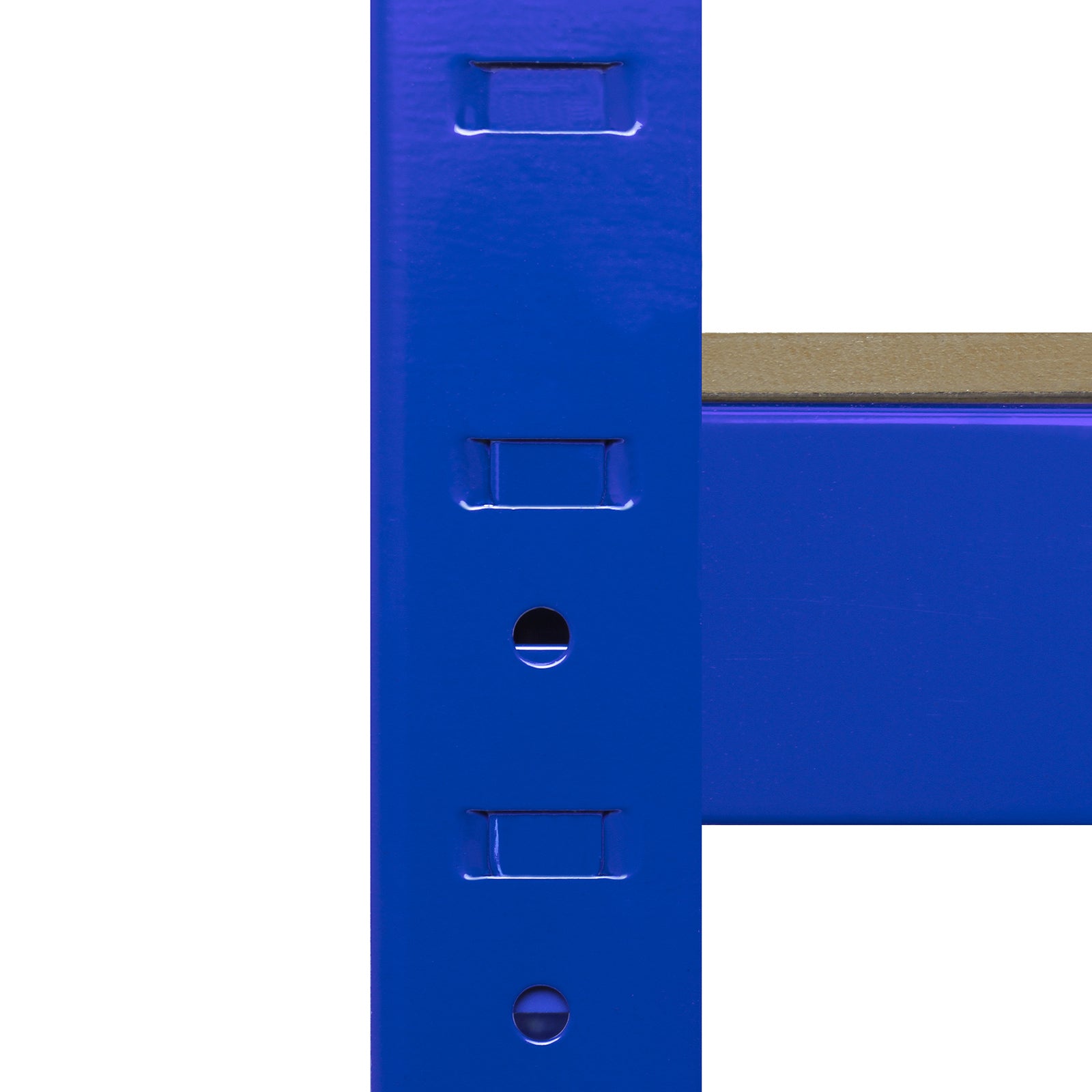 Q-Rax Set 3 Scaffali T-Rax Blu 90cm Angolo+2 Portata 280kg