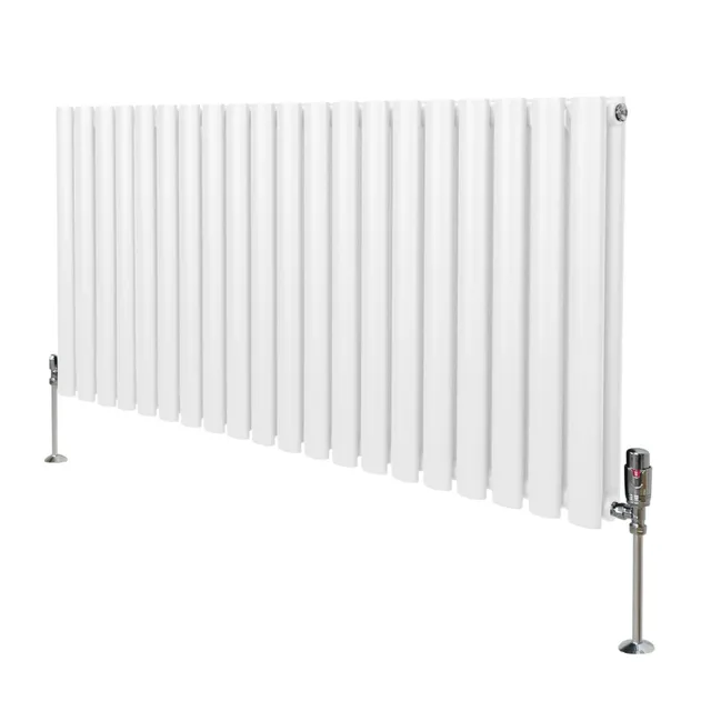 Q-Rax Radiatori Tradizionali 600x1200 radiatore bianco valvole TRV