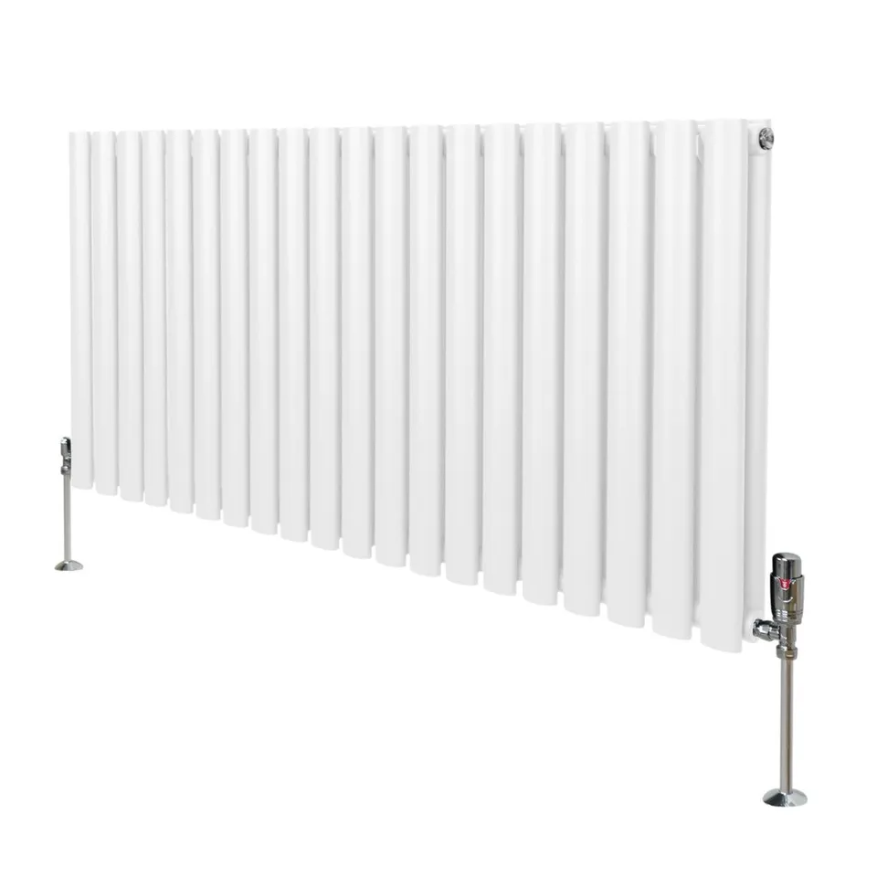 Q-Rax Radiatori Tradizionali 600x1200 radiatore bianco valvole TRV