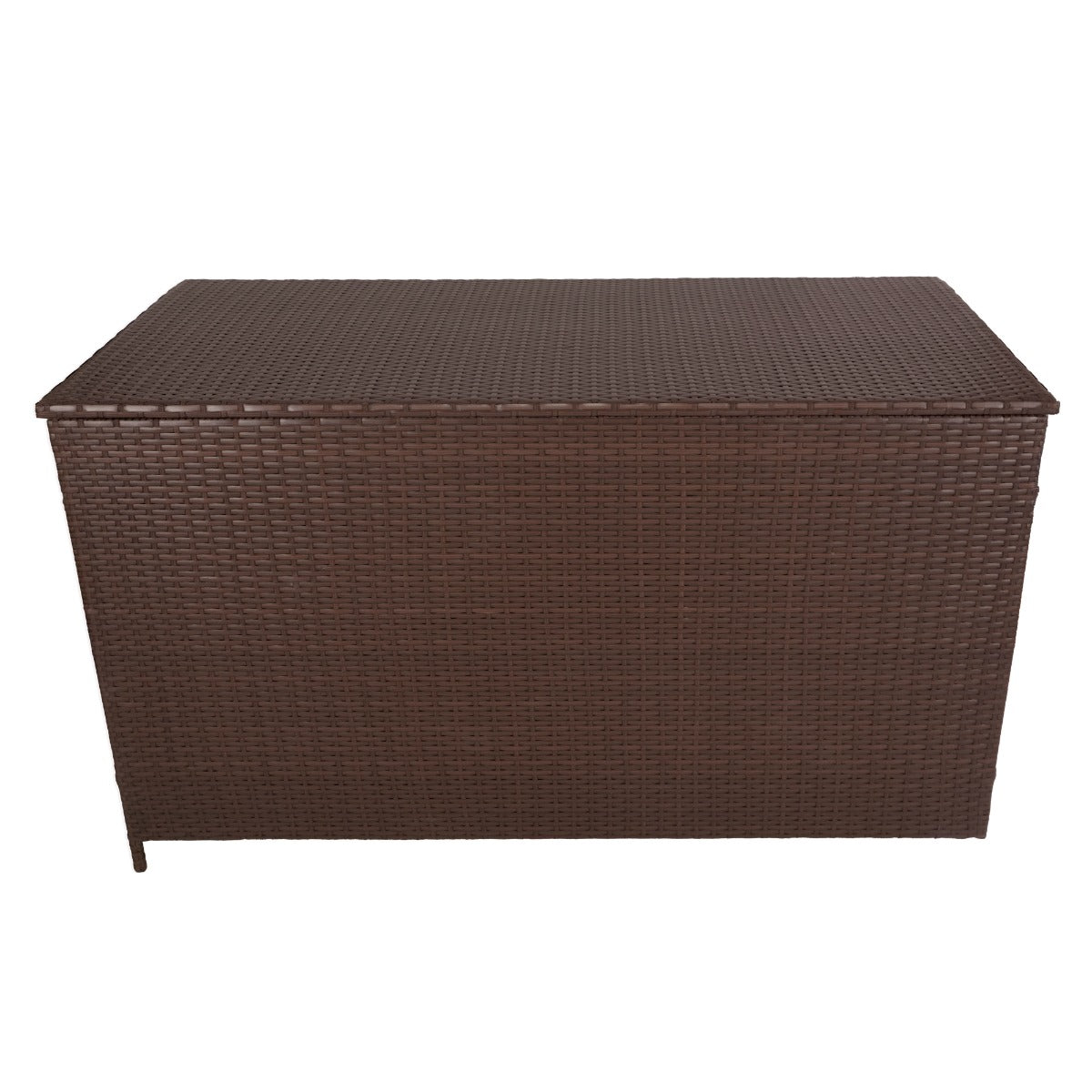 Q-Rax Mobili Esterno Box Cuscini Rattan Marrone 582L