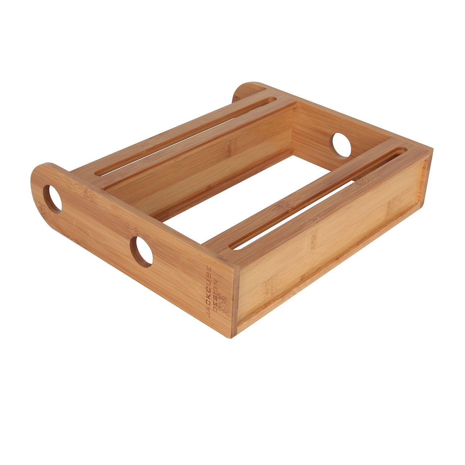 Jackcube Design Kitchen Portaspezie Bambù 2 Ripiani per Barattoli