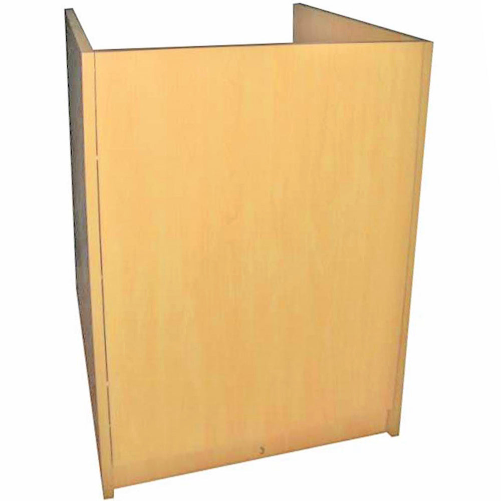 Q-Rax Banconi da Negozio TB60 Banco Cassa Acero 60 cm