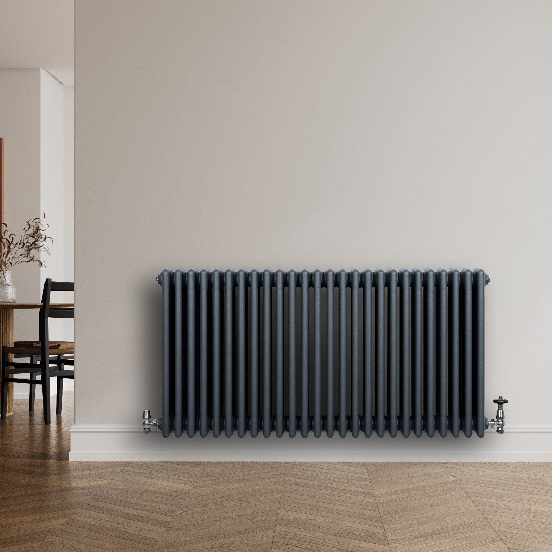 Q-Rax Radiatori Tradizionali 4 Colonne 600x1190 mm Antracite