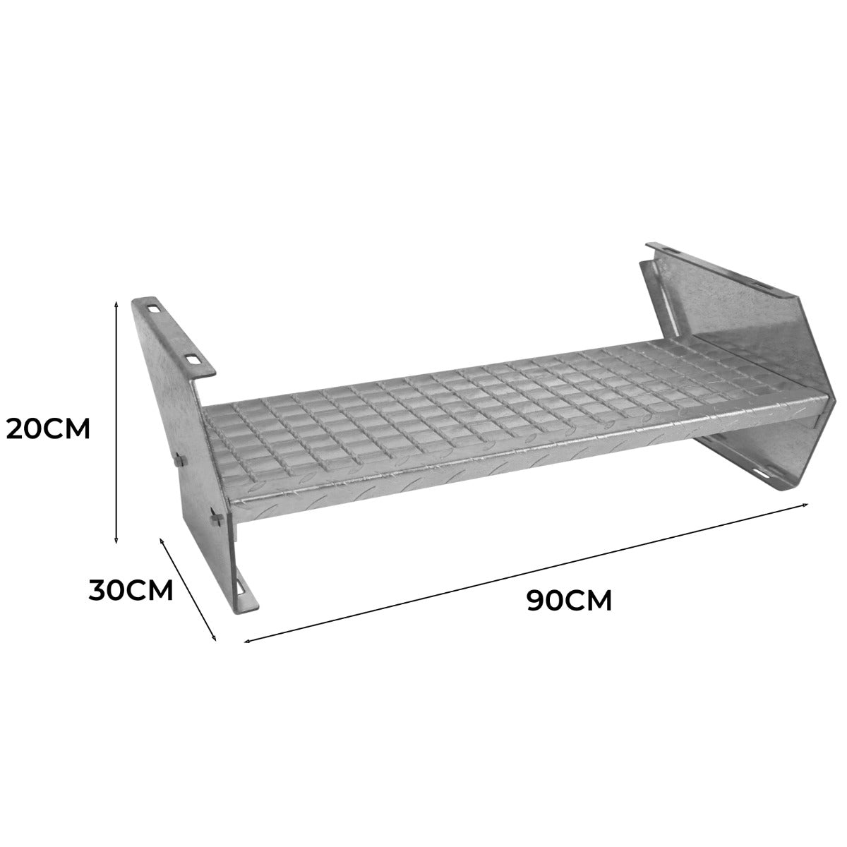 Q-Rax Commercio Artigianato gradini zincati 900 mm