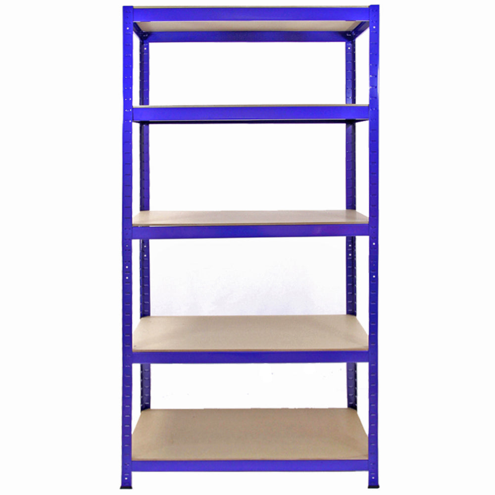 Q-Rax T-Rax Scaffale Garage Blu 90x45cm 3 Pezzi Kit