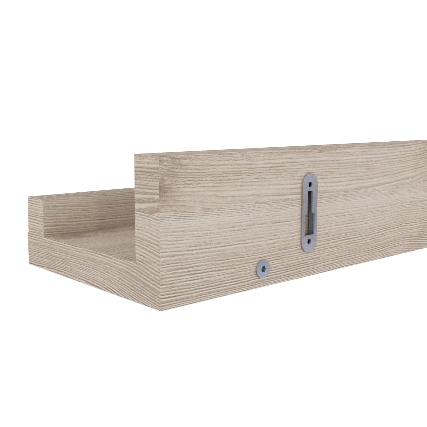 Henor Mensole da parete 90x13x7 cm legno Quercia Stel 10 kg