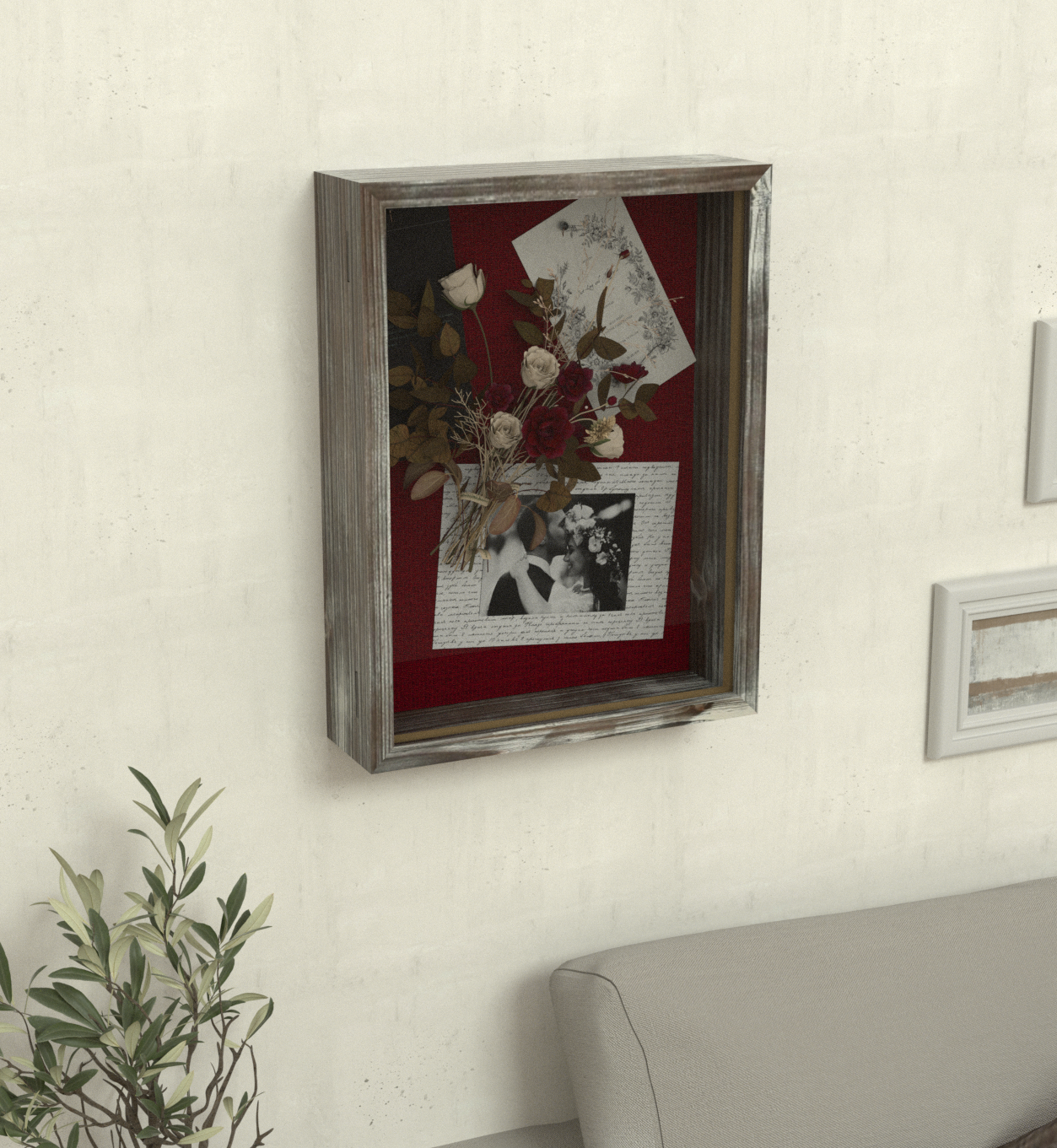 Jackcube Design Display Teca espositiva lino rosso large