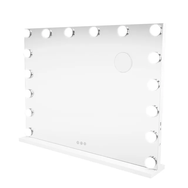 Q-Rax Specchio LED Bluetooth 80x60cm specchio trucco con USB