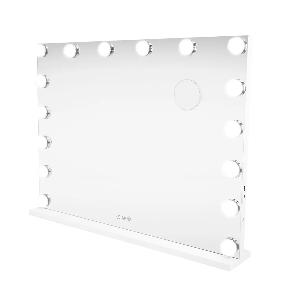 Q-Rax Specchio LED Bluetooth 80x60cm specchio trucco con USB