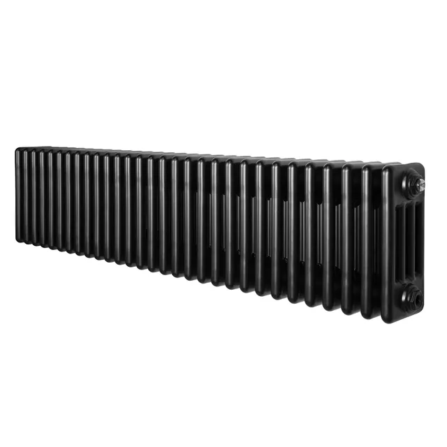 Q-Rax Radiatori Tradizionali 4 Colonne Termosifone Nero 300x1370