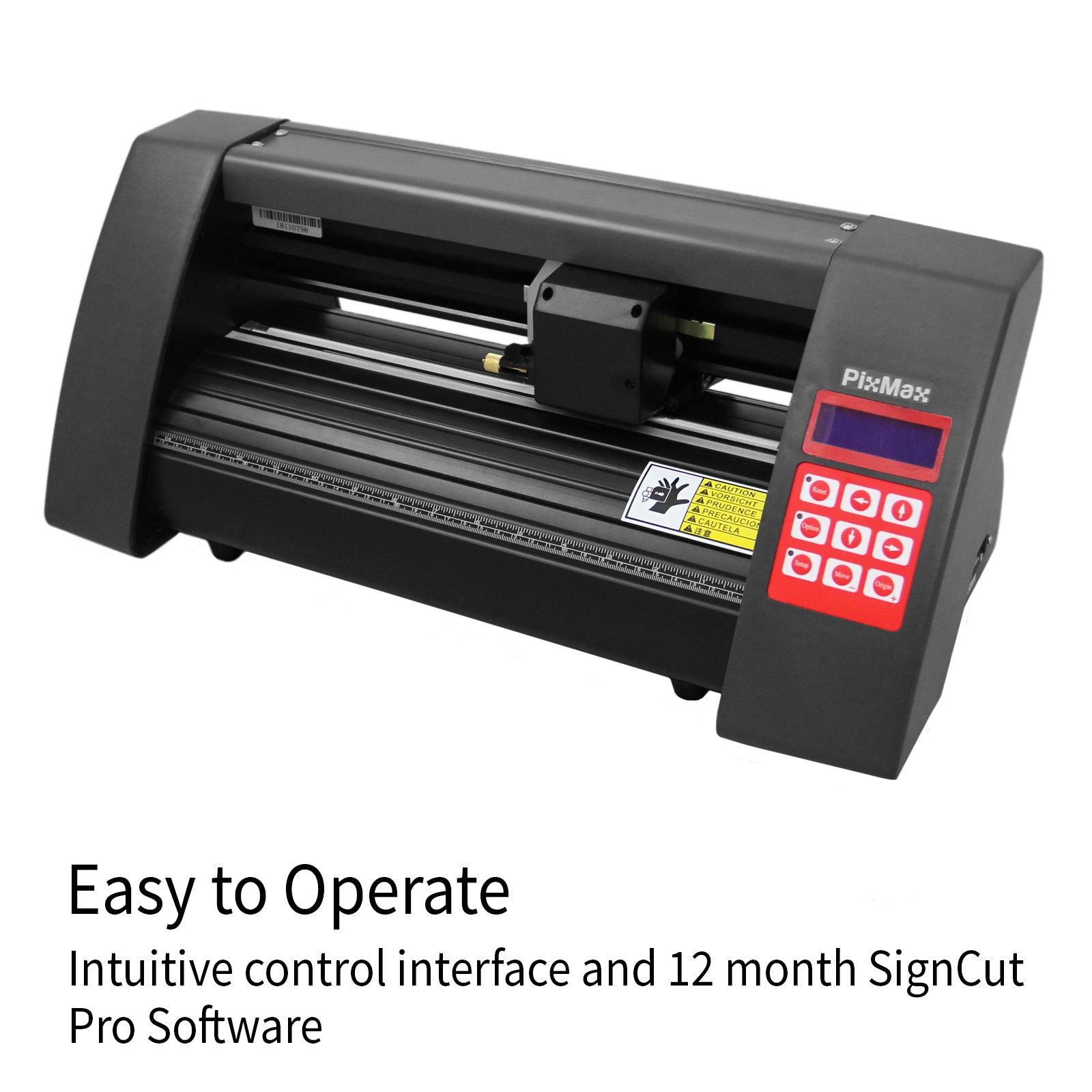 Q-Rax Plotter Taglio Vinile Compatto 52cm con SignCut Pro