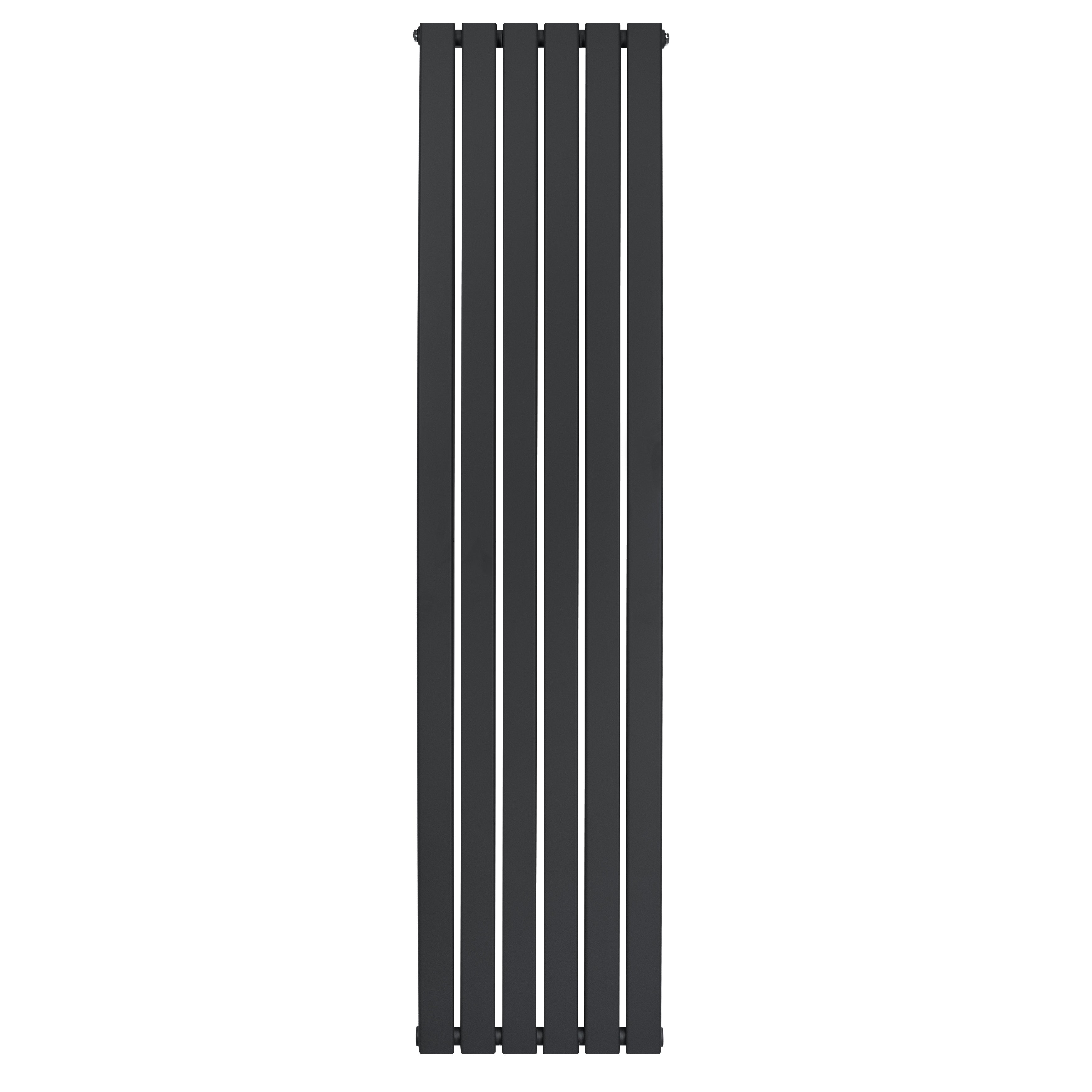 Q-Rax Radiatore Colonna 1800x420 Nero Acciaio 3614BTU