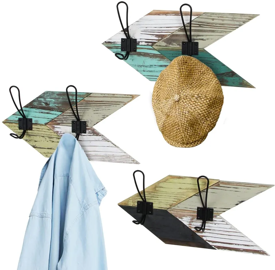 Jackcube Design Entryway Appendiabiti Parete Freccia Set 3 Pezzi