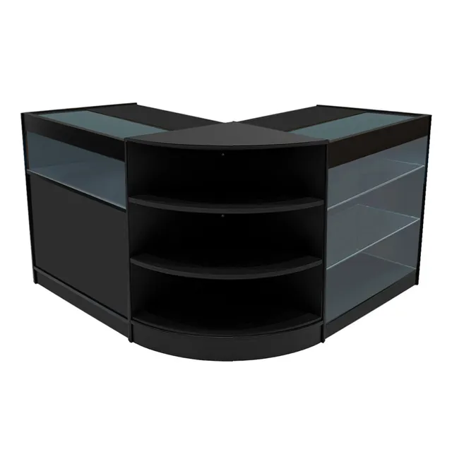 Q-Rax Demeter K900 B900 LM60 bancone negozio nero LED