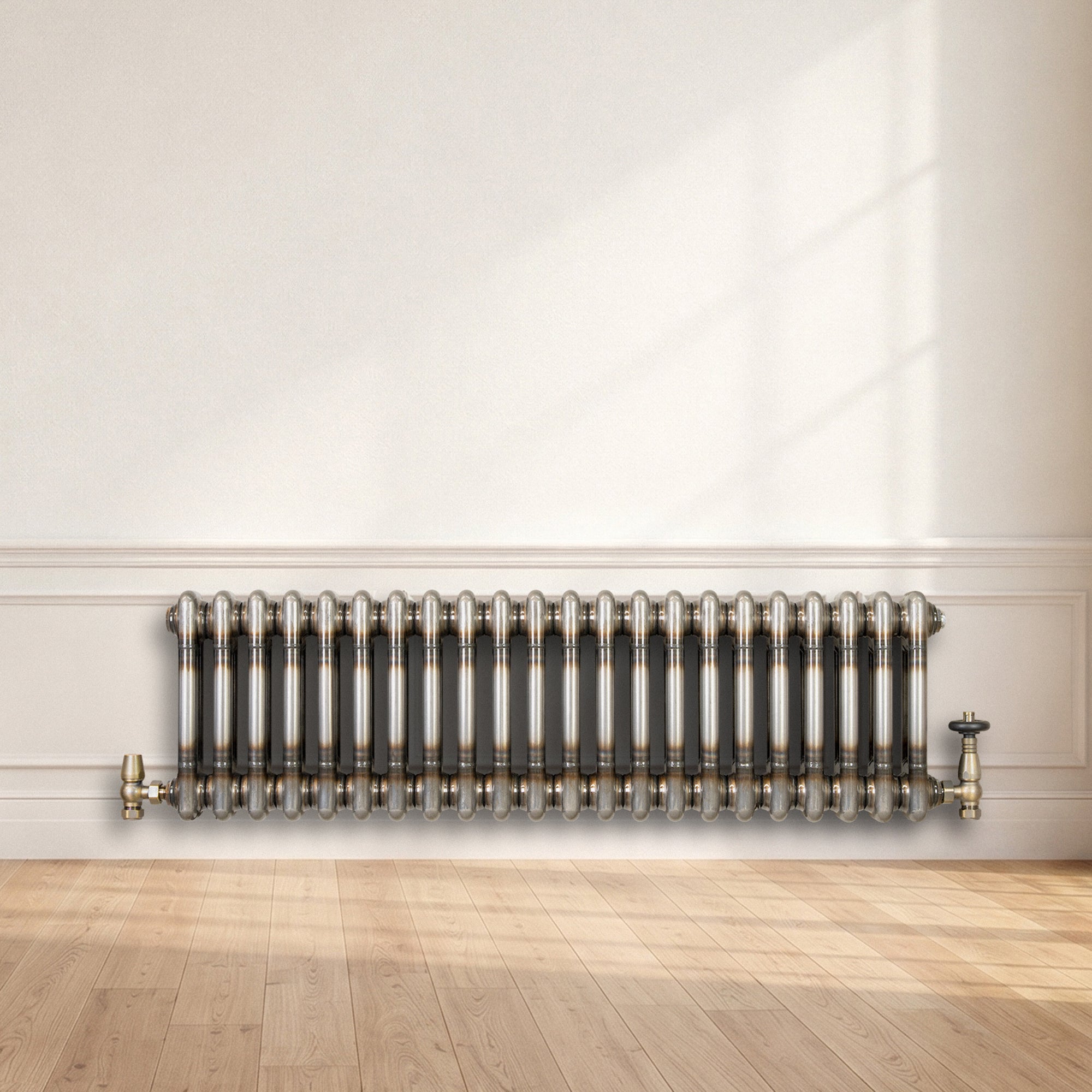 Q-Rax Radiatori Tradizionali 300x1010 2 Colonne Termosifone Metallo Grezzo