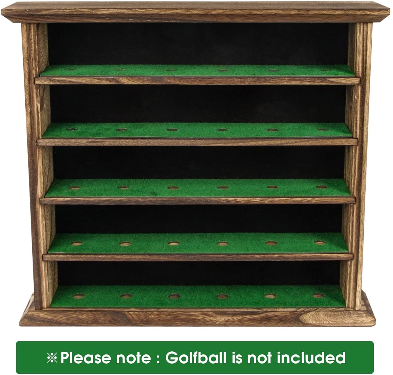 Jackcube Design Display espositore palline golf legno 30 posti