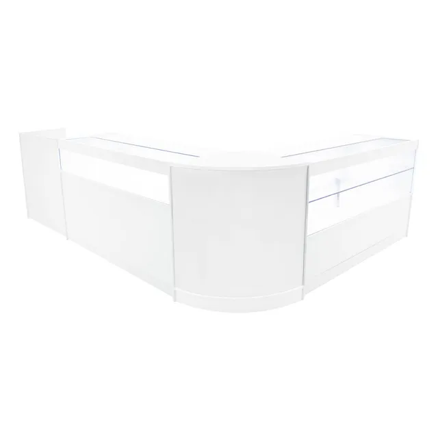 Q-Rax Banconi Negozio Set Gravity LED B1500 C1500 Bianco