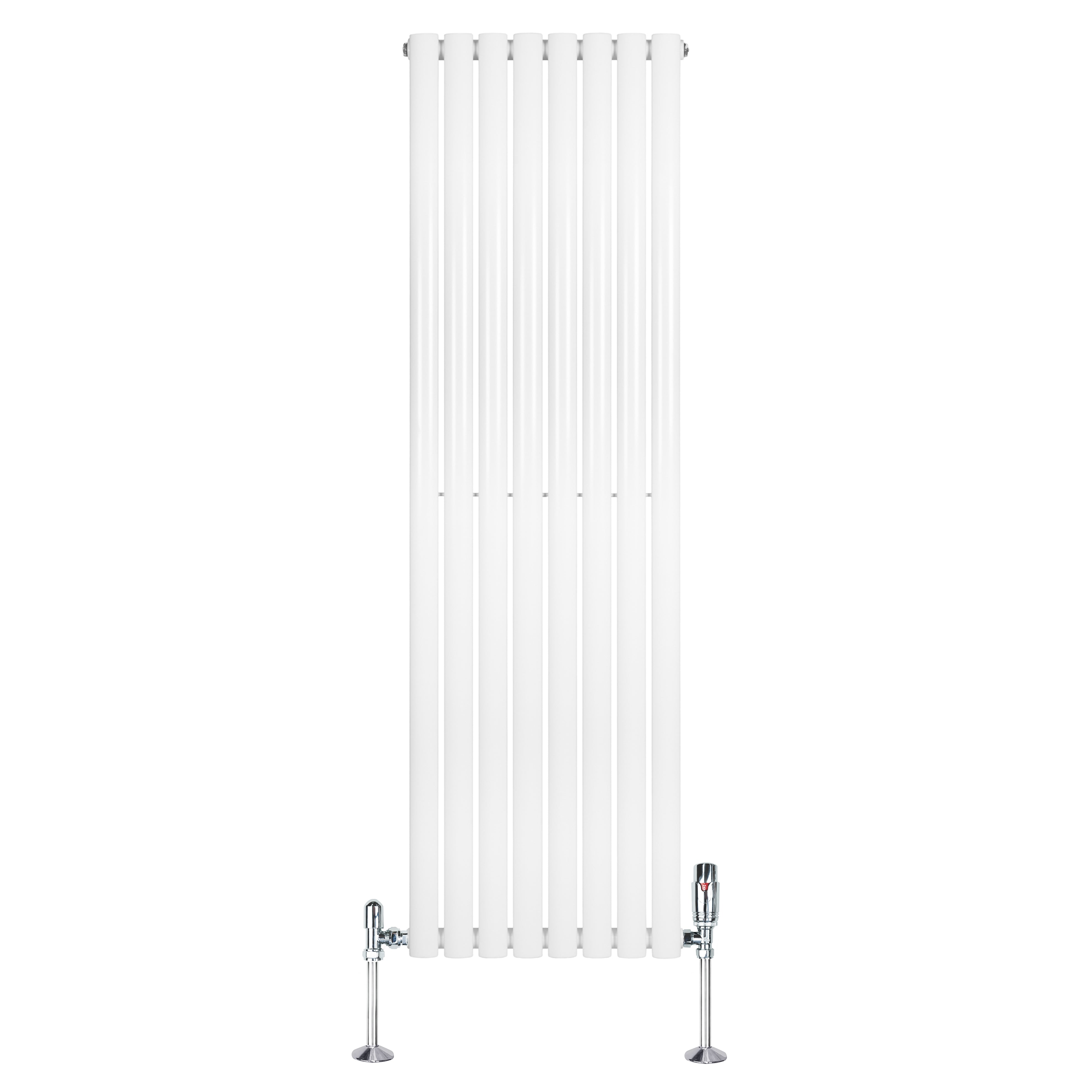Q-Rax Radiatori Tradizionali ovale verticale 1600x480 radiatore bianco
