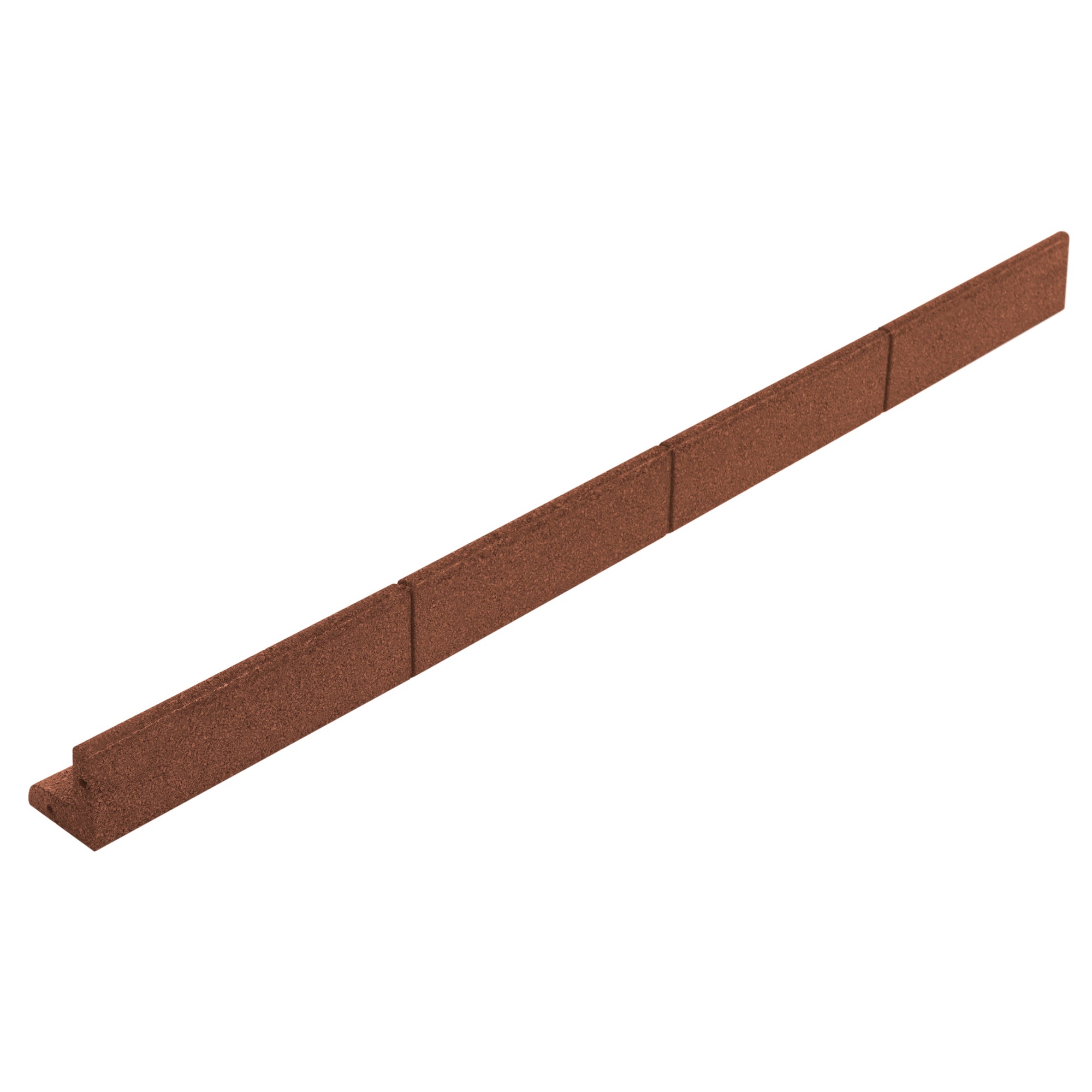 Q-Rax Bordura Giardino 46x1,2m flessibile terracotta martello