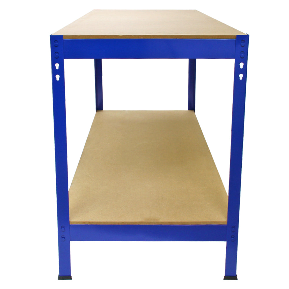 Q-Rax T-Rax scaffale garage blu 75x30 5 pezzi banco
