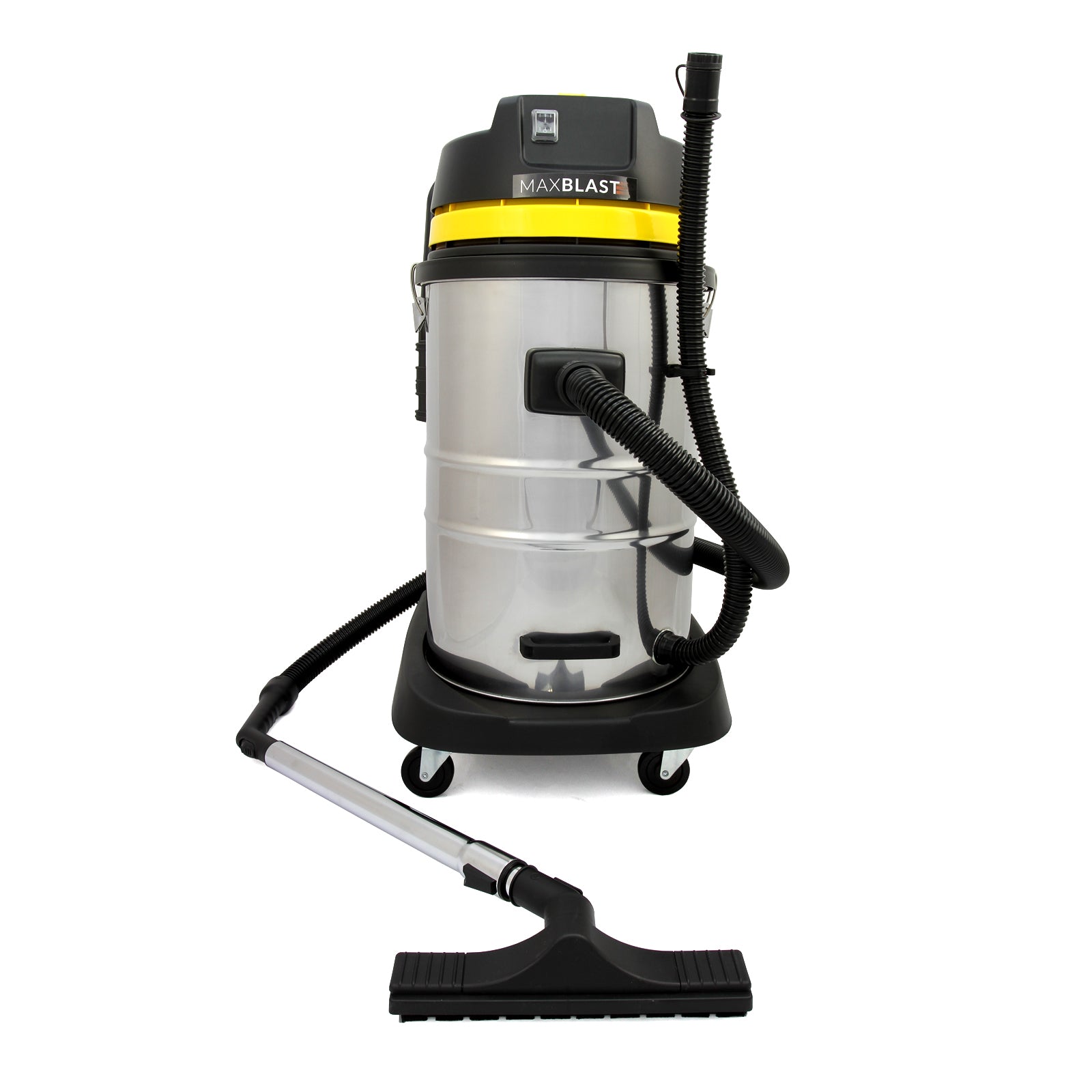 Q-Rax 50L aspiratore umido secco 1400W con aste 7,2m 4K