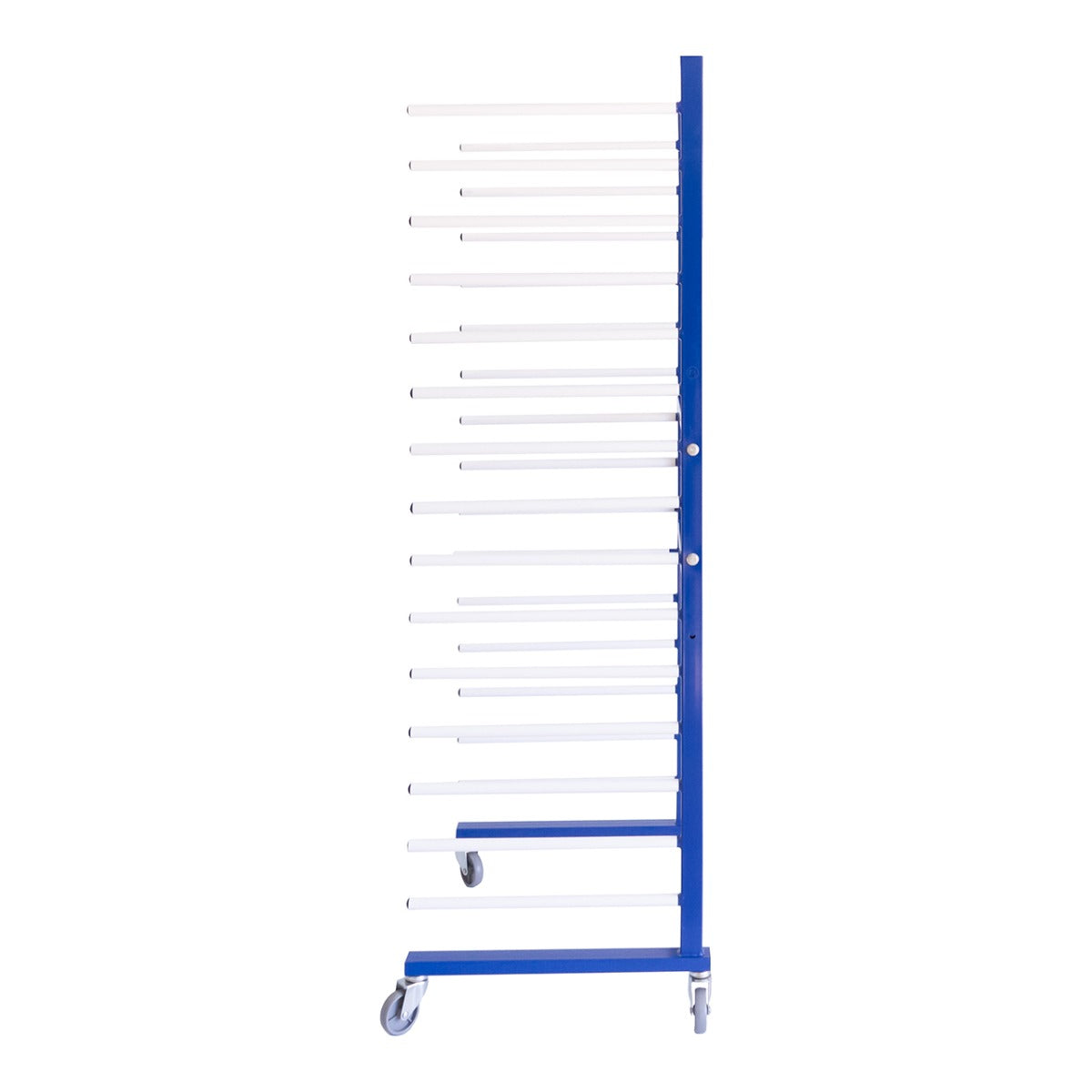 Q-Rax Rastrelliera Essiccazione Vernice Blu 15 Livelli 300kg