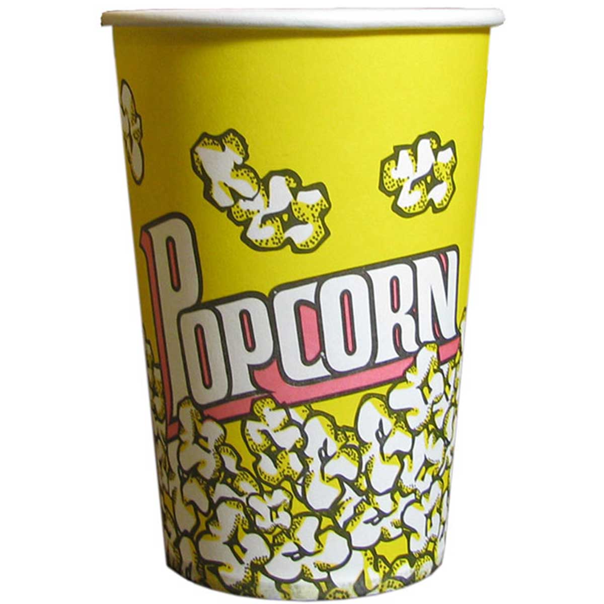 Q-Rax Ristorazione Box Popcorn 900g Cartoni 25 Pezzi Festa