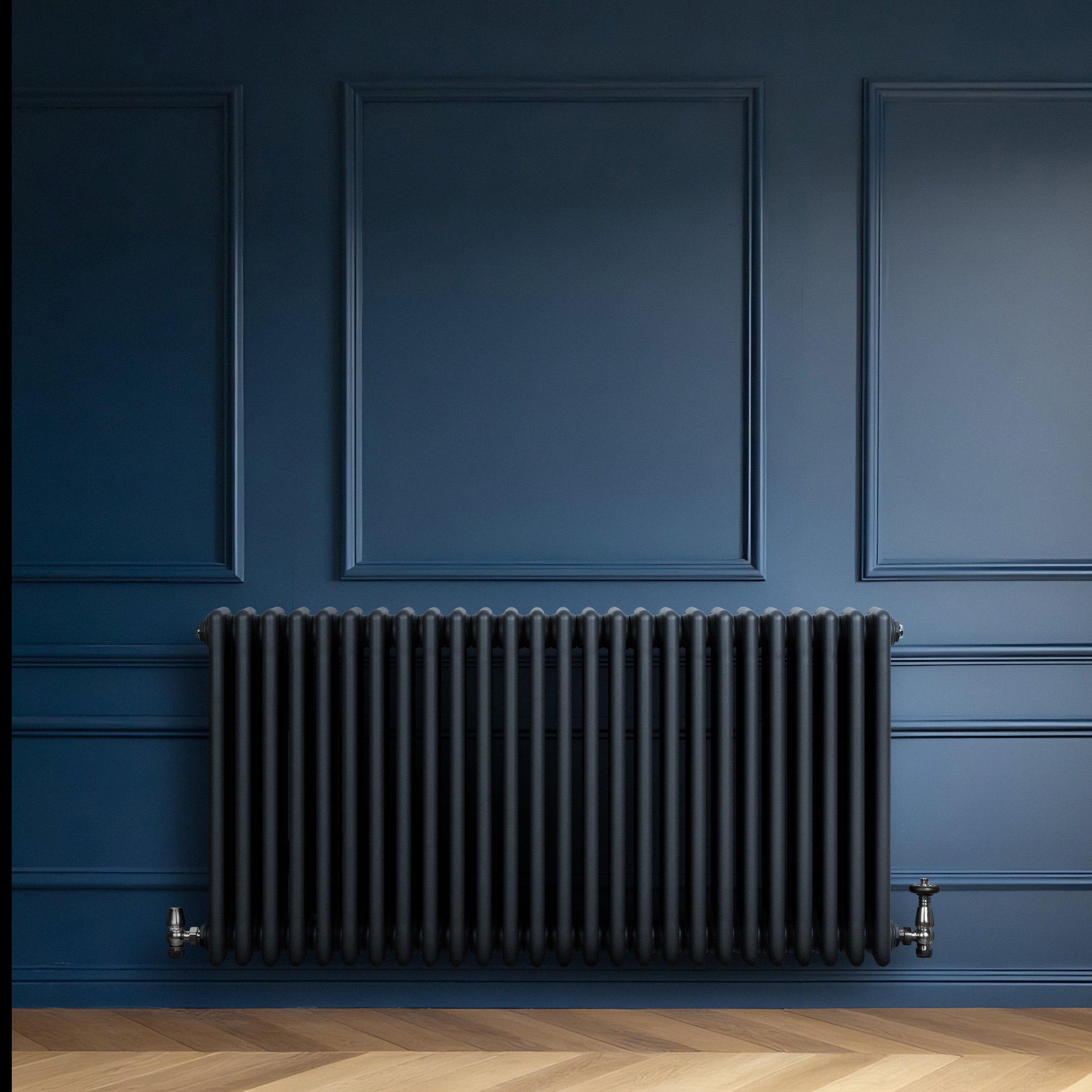 Q-Rax Radiatori Tradizionali Termosifone 4 Colonne 600x1190 Antracite