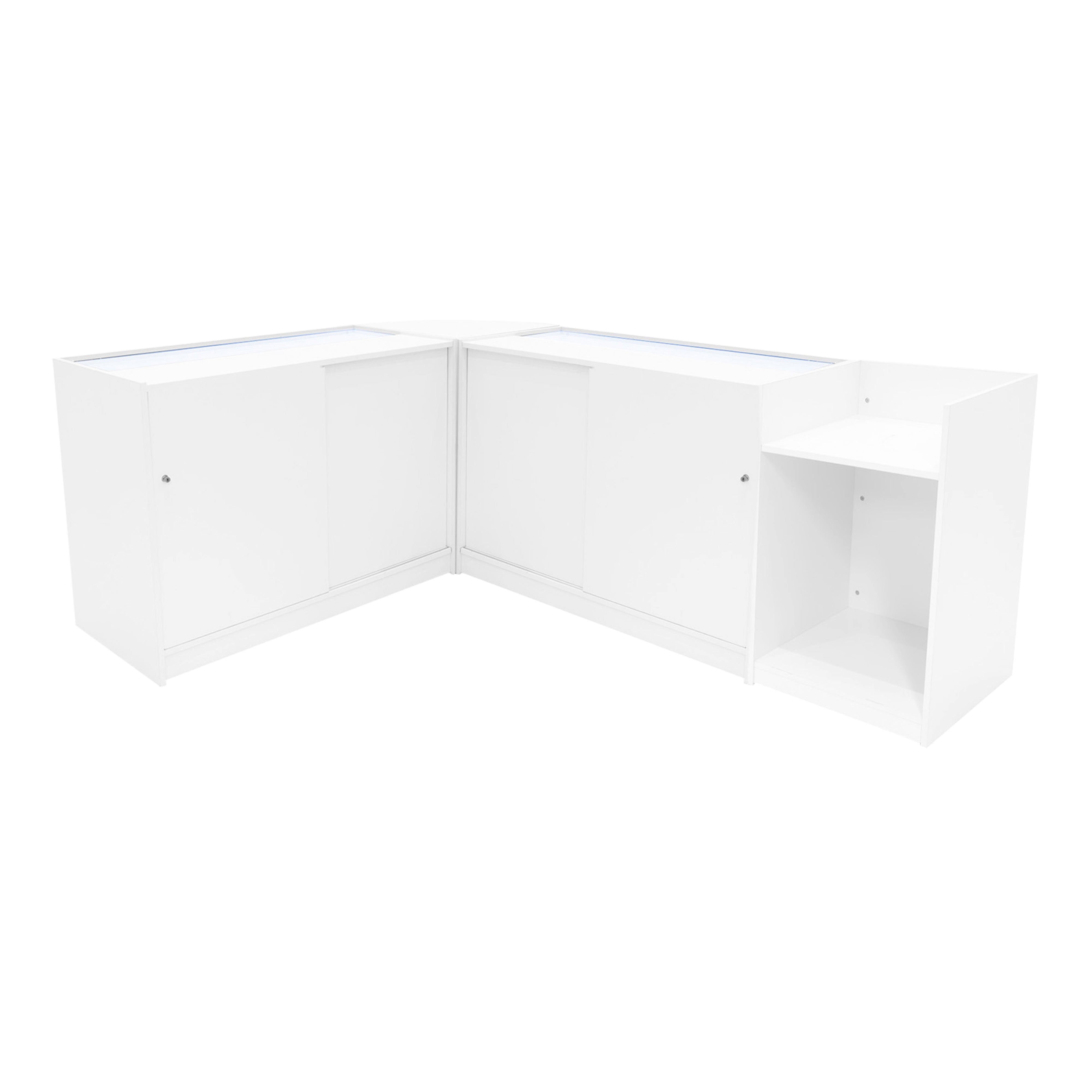 Q-Rax Astro Set 4 Banconi LED K1200 LM60 TB60 Bianco