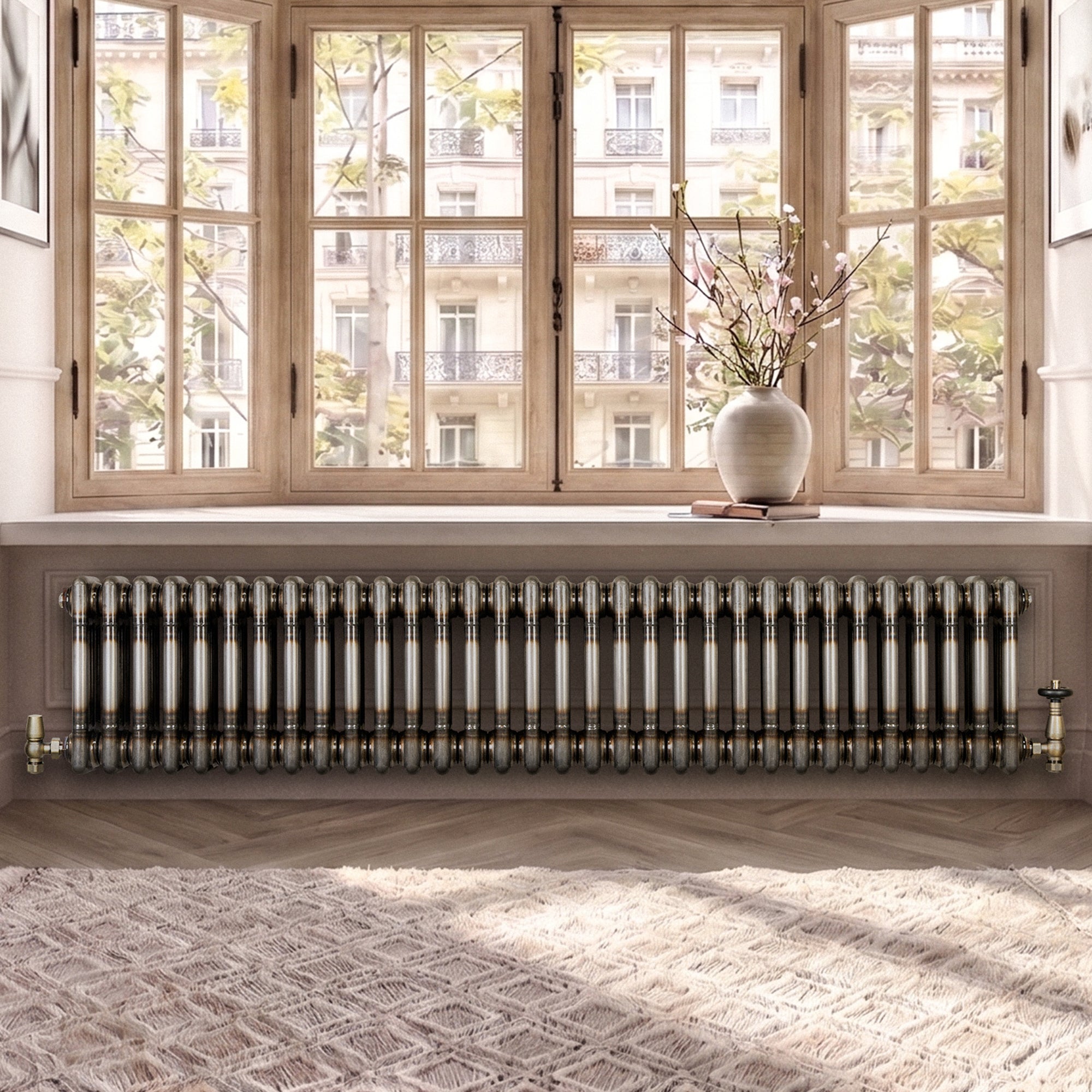 Q-Rax Radiatori Tradizionali 3 Colonne 300x1460 Grezzo