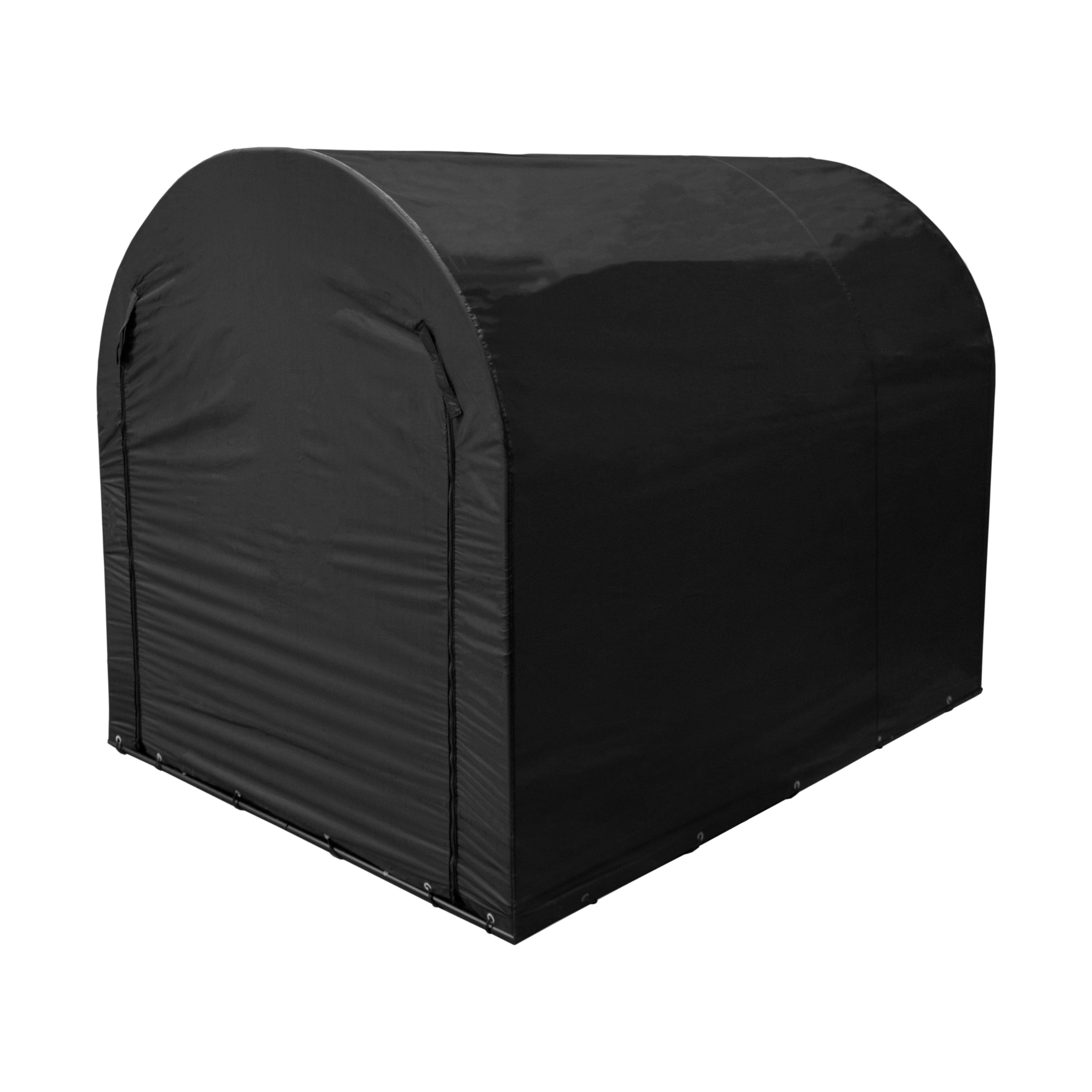 Q-Rax Tenda Garage Bici Grande Nera Impermeabile