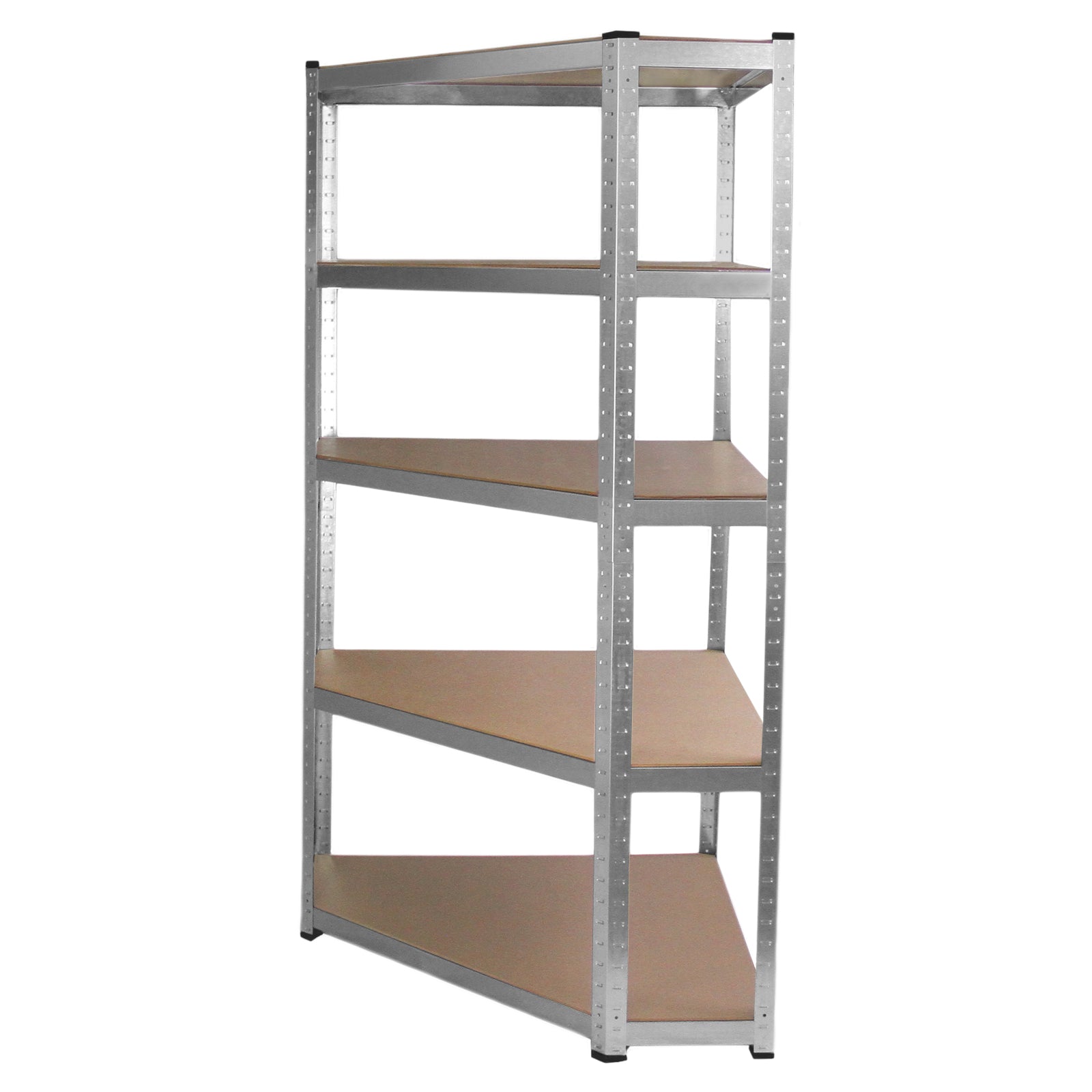 Galwix Set 2 Scaffali 90cm + Angolo 90cm Zincati